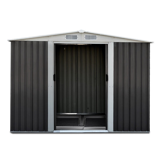NNEDSZ Garden Shed Outdoor Storage Sheds Tool Workshop 2.58X2.07M with Base-2