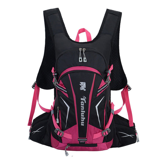 25L Sport Cycling Rid Backpack For Bicycle Women Men Bike Outdoor Running Hiking Black Reflective Cycling Backpack-8