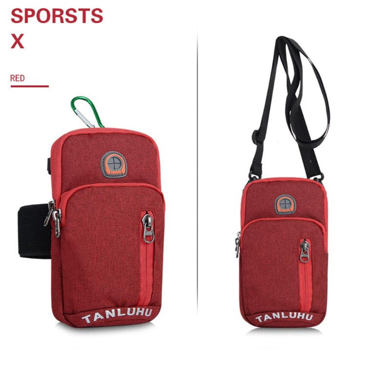 Running arm bag Fashion Sport Pack Fitness arm pack outdoor multifuctional mobile phone arm bag-4