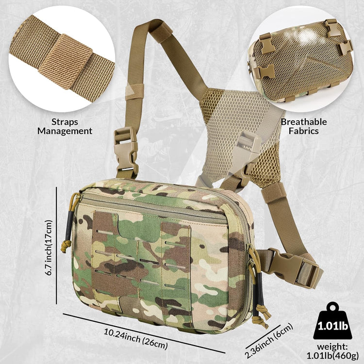 VOTAGOO® 2L Tactical Chest Rig-1