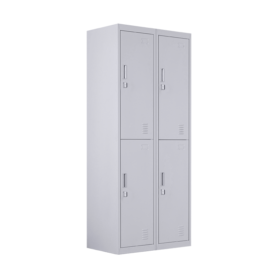 NNEDSZ Four-Door Office Gym Shed Storage Locker-0