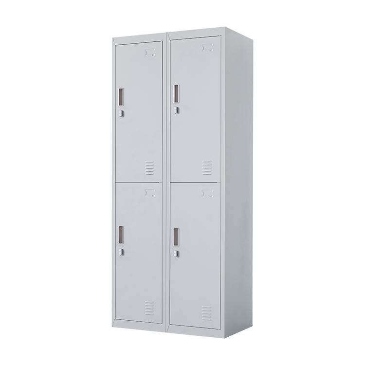 NNEDSZ Four-Door Office Gym Shed Storage Locker-3
