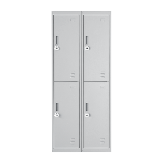 NNEDSZ Four-Door Office Gym Shed Storage Locker-3