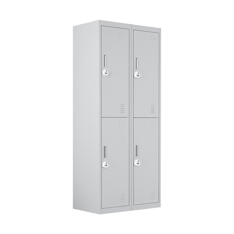 NNEDSZ Four-Door Office Gym Shed Storage Locker-4