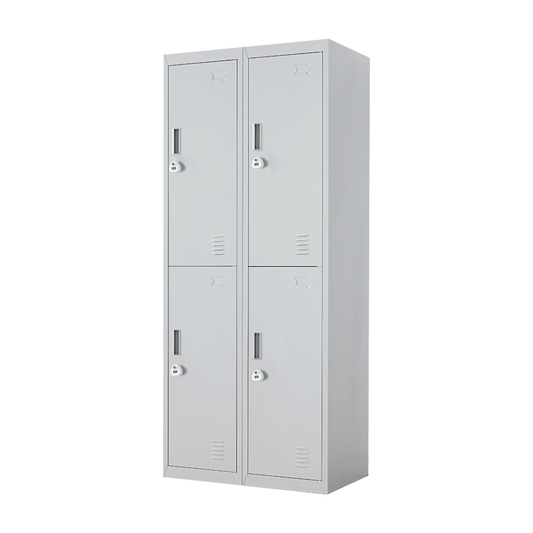 NNEDSZ Four-Door Office Gym Shed Storage Locker-0