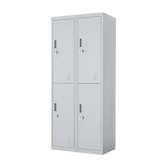 NNEDSZ Four-Door Office Gym Shed Storage Locker-0