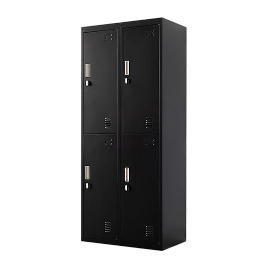 NNEDSZ Four-Door Office Gym Shed Storage Locker-0