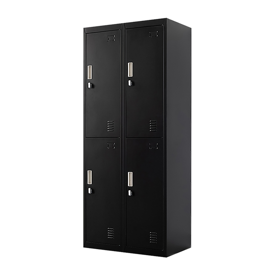 NNEDSZ Four-Door Office Gym Shed Storage Locker-0