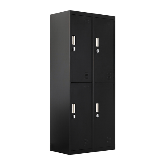 NNEDSZ Four-Door Office Gym Shed Storage Locker-3