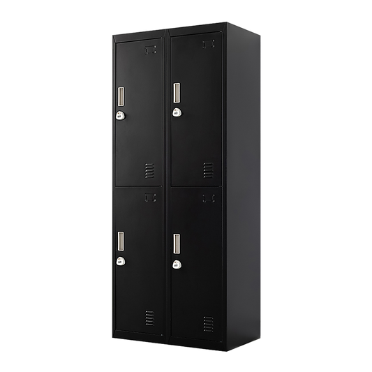 NNEDSZ Four-Door Office Gym Shed Storage Locker-0