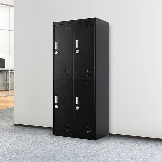 NNEDSZ Four-Door Office Gym Shed Storage Locker-1