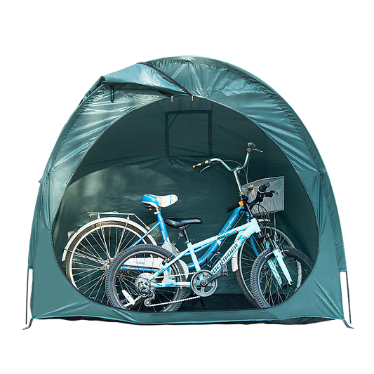 NNEDSZ Bicycle Shelter Outdoor Bike Cave Garden Bike Storage Shed Tent Travel-0
