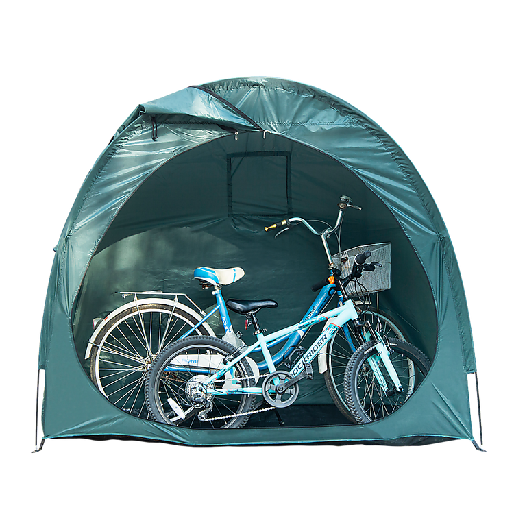 NNEDSZ Bicycle Shelter Outdoor Bike Cave Garden Bike Storage Shed Tent Travel-0
