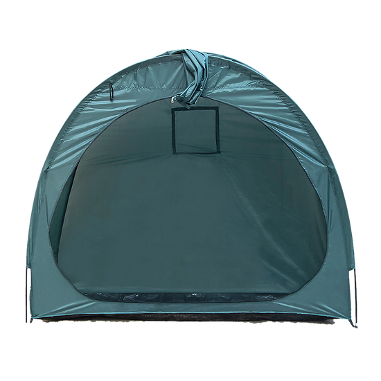 NNEDSZ Bicycle Shelter Outdoor Bike Cave Garden Bike Storage Shed Tent Travel-3