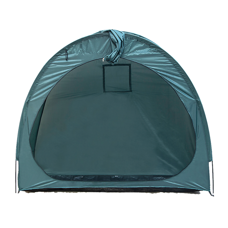 NNEDSZ Bicycle Shelter Outdoor Bike Cave Garden Bike Storage Shed Tent Travel-3