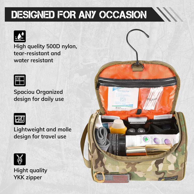 VOTAGOO® Tactical Toiletry Bag 2.0-2