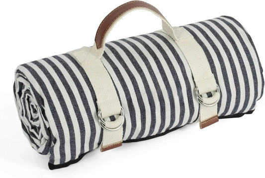 Waterproof Picnic Blanket with Carry Strap for Outdoor Activities-0
