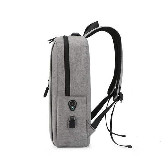 Premium Grey Fashion Backpack Spacious Durable Travel-Friendly – Free Your Hands for Daily Commute-4