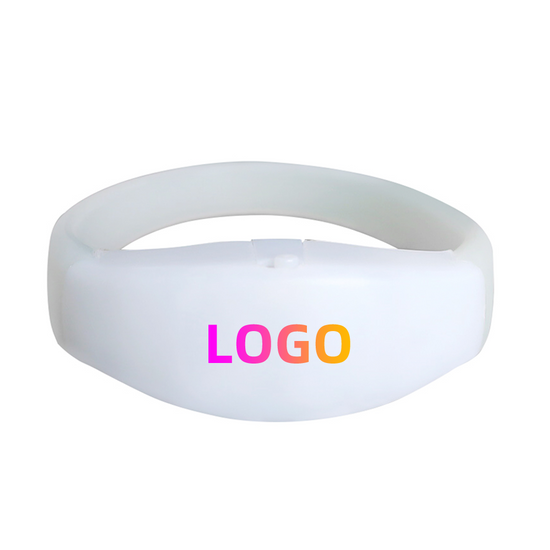 Voice Controlled Flashing LED Bracelets Wholesale (100 Pack)-5