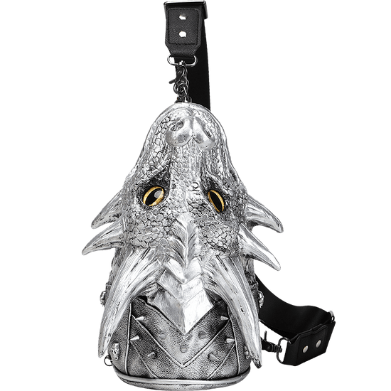 3D Backpack ,3d Chest Sling Messenger Bags Fashion Multi-Way Dragon Head Crossbody Bag-5