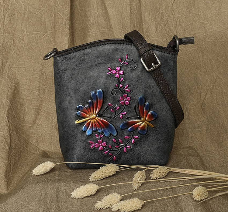 Leather Small Cross Body Bags For Women Mini Iphone Purse-6