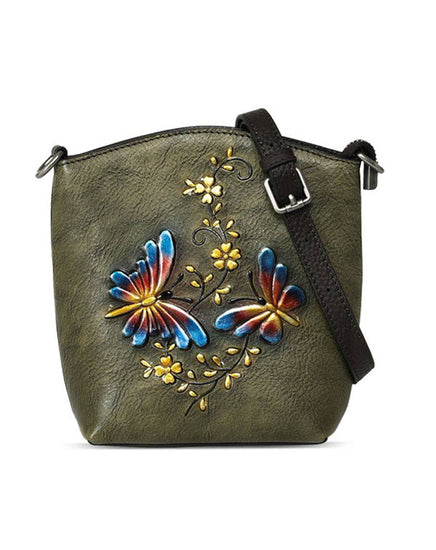 Leather Small Cross Body Bags For Women Mini Iphone Purse-1