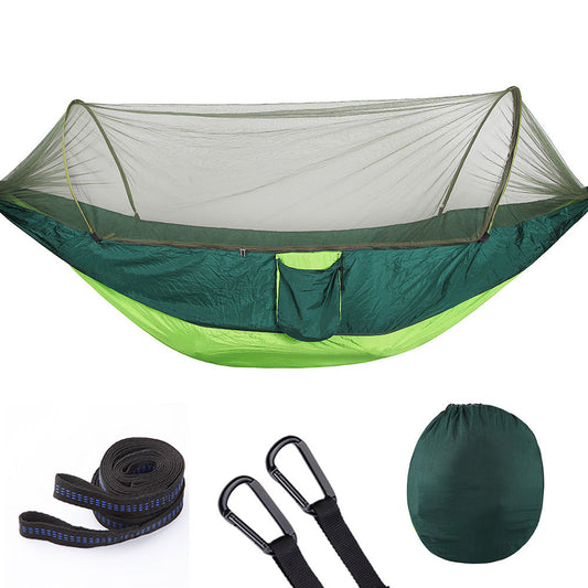 Camping Hammock Double & Single Portable Hammocks Camping Accessories for Outdoor, Indoor-0