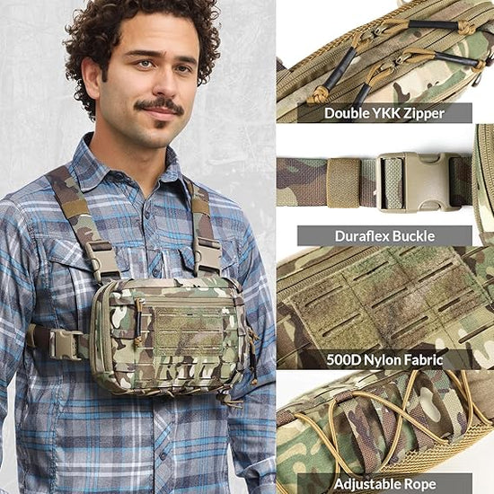 VOTAGOO® Tactical EDC Chest Rig-2
