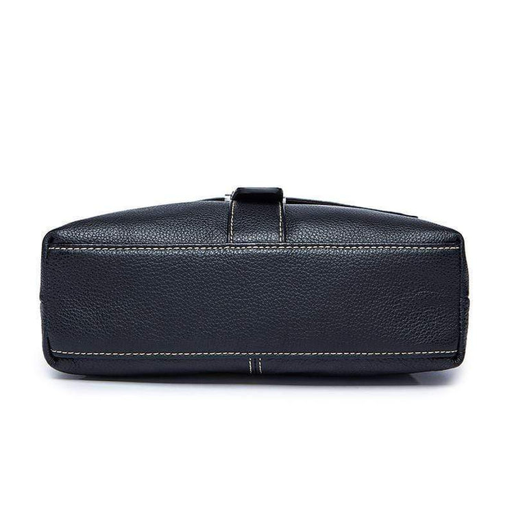 Rossie Viren Men's  Metropolitan Slim Messenger Bag-4