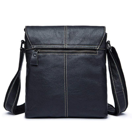 Rossie Viren Men's  Metropolitan Slim Messenger Bag-2