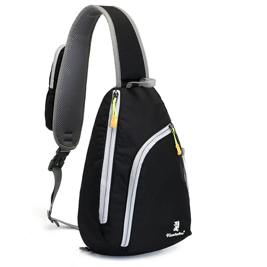 Outdoor Chest Crossbody Bag Sling Triangle Rucksack-0