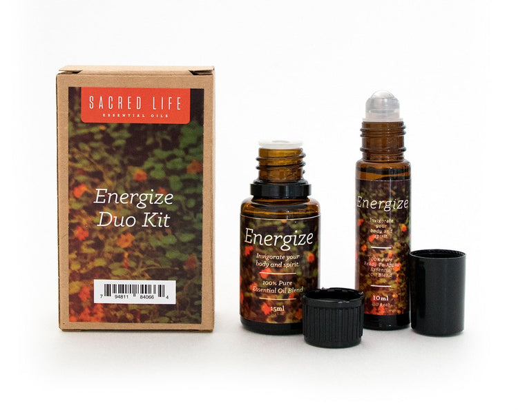 Energize Duo Kit - Energize Essential Oil Blend Kit
